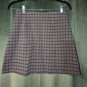 Y2K Plaid Mini Skirt